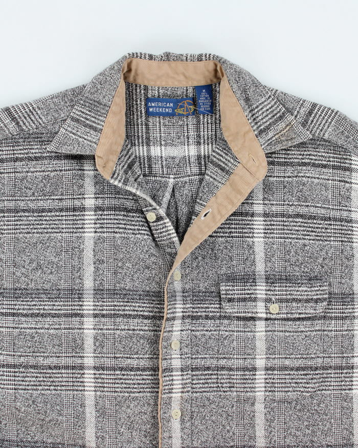 Vintage 90's American Weekend Heavyweight Flannel Shirt - M