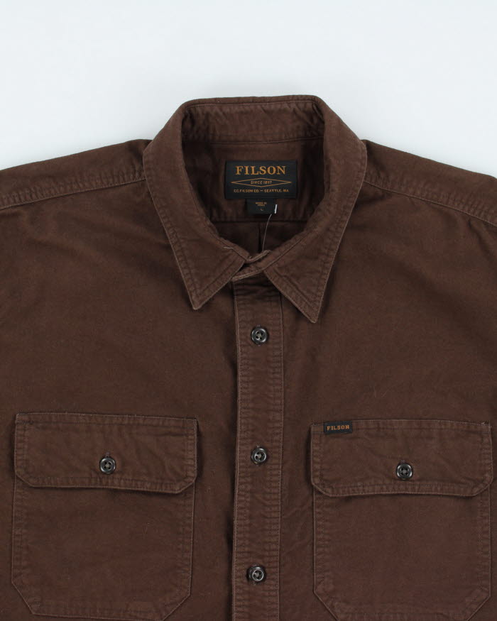 Vintage 90's Filson Heavyweight Flannel Shirt - L