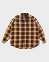 Vintage 90's Oversized Button Up Flannel Shirt - XL