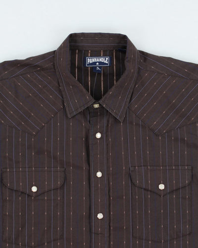Vintage 90's Panhandle Snap Button Up Shirt - XL