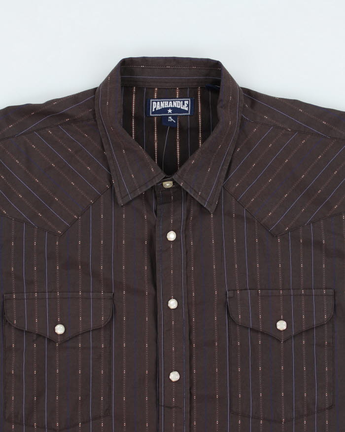Vintage 90's Panhandle Snap Button Up Shirt - XL