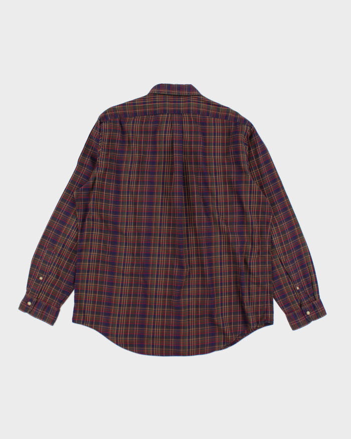 Vintage Ralph Lauren Checked Button Up Shirt - XL