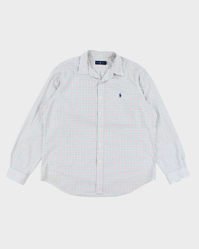 Vintage Ralph Lauren Checked Button Up Longsleeve Shirt - XL