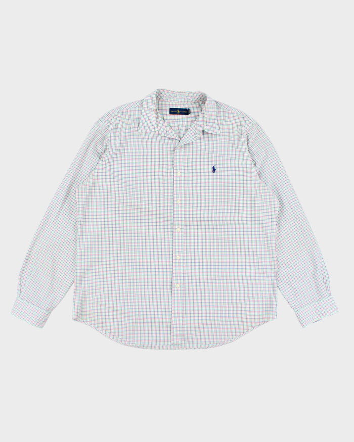 Vintage Ralph Lauren Checked Button Up Longsleeve Shirt - XL