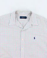 Vintage Ralph Lauren Checked Button Up Longsleeve Shirt - XL
