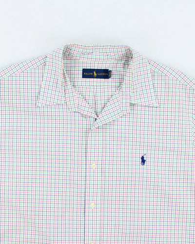 Vintage Ralph Lauren Checked Button Up Longsleeve Shirt - XL