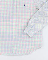 Vintage Ralph Lauren Checked Button Up Longsleeve Shirt - XL