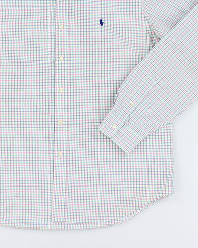 Vintage Ralph Lauren Checked Button Up Longsleeve Shirt - XL