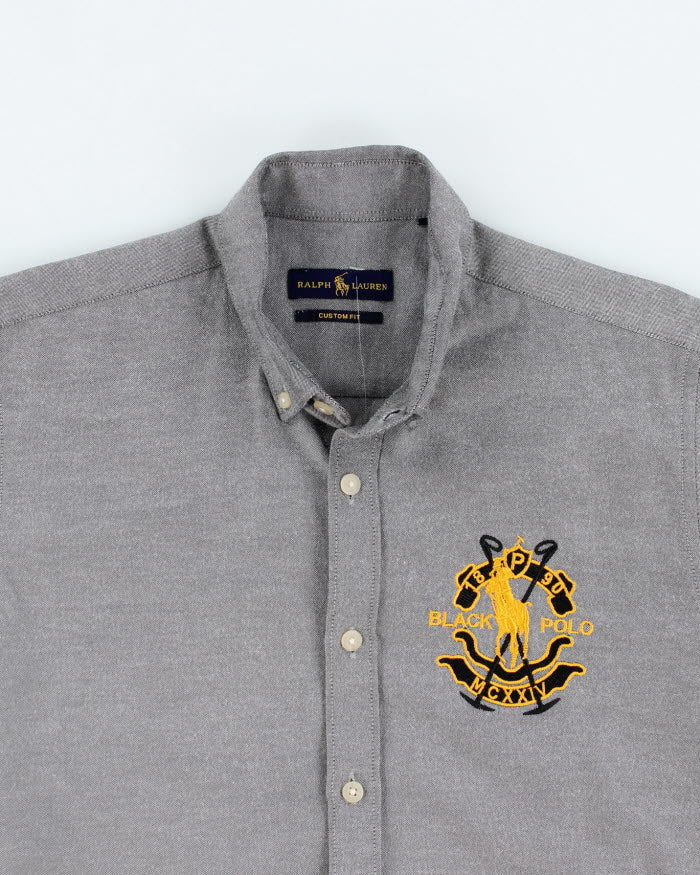 Vintage Ralph Lauren Patched Button Up Shirt - XL