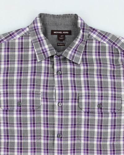 Vintage 2000's Michael Kors Tailor Fit Button Up Shirt - L