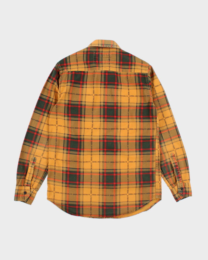 Vintage Y2K Diesel Only the Brave Button Up Shirt - M