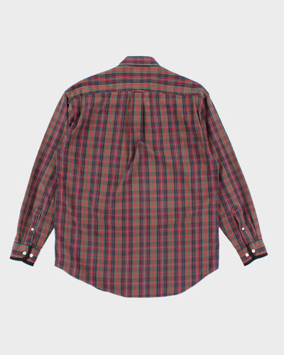 Vintage 2000's Yves Saint Laurent Button Up Flannel Shirt - M