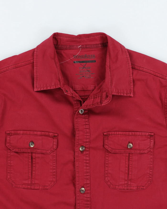 Wind River Red Long Sleeve Shirt - L