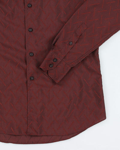 Vintage 2000's Versace Classic Monogram Button Up Shirt - M