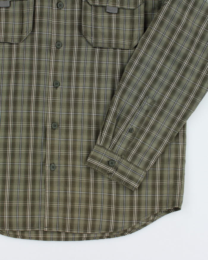 BC Clothing Checked Long Sleeve Shirt - L