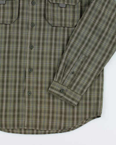 BC Clothing Checked Long Sleeve Shirt - L