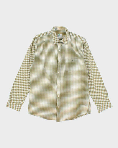 Lacoste Checked Long Sleeve Shirt - L