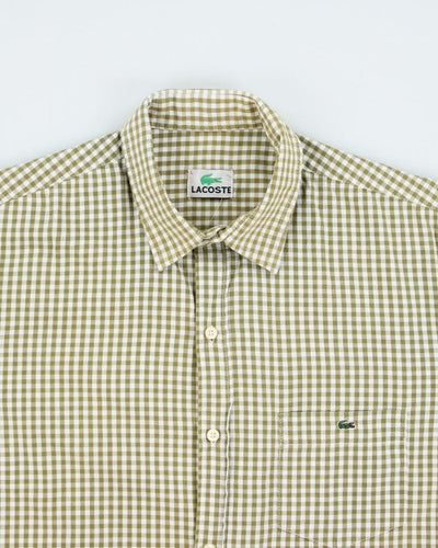 Lacoste Checked Long Sleeve Shirt - L