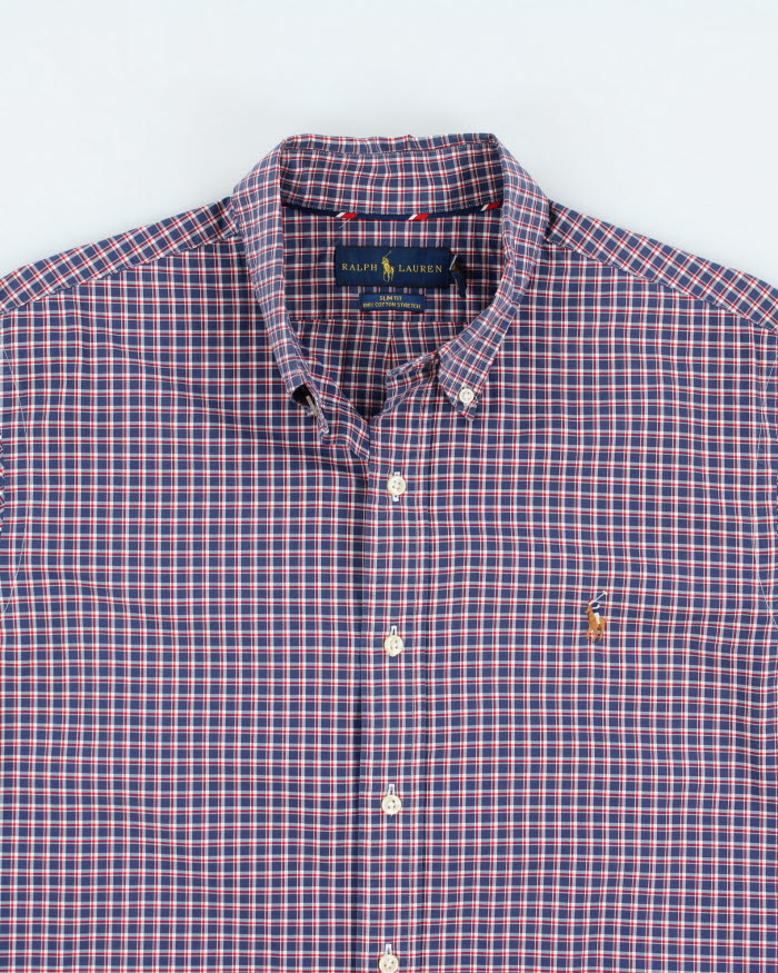 Vintage 2000's Ralph Lauren Checked Button Up Shirt - L