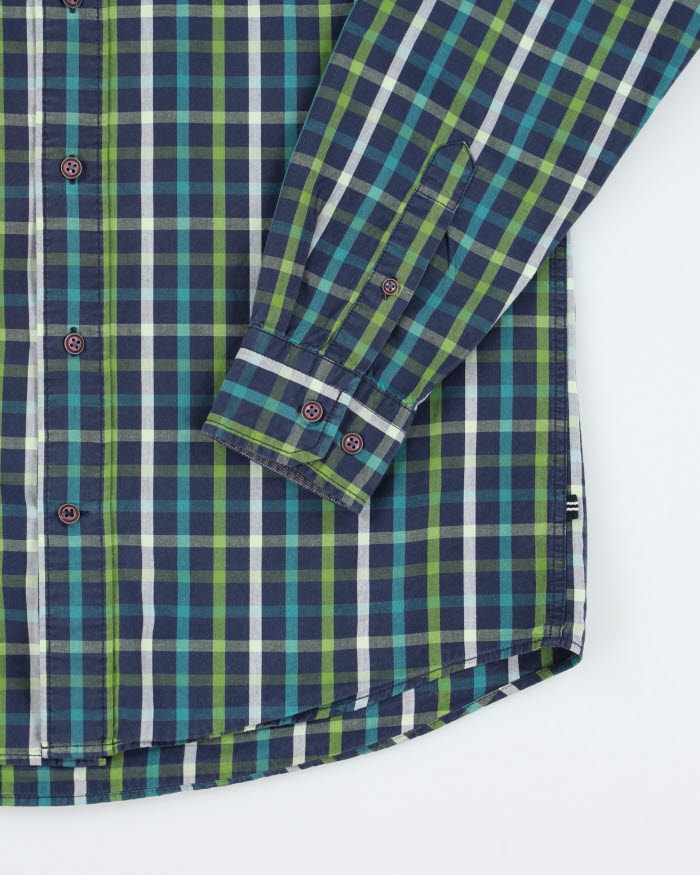 Vintage 2000's Nautica Striped Button Up Shirt - M