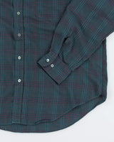 Vintage Lifestyle Checked Long Sleeve Shirt - L