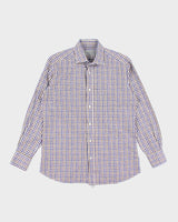 Etro Checked Long Sleeve Shirt - M