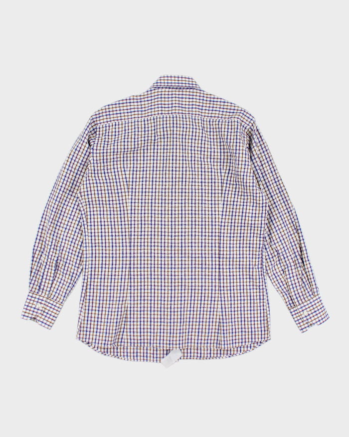 Etro Checked Long Sleeve Shirt - M