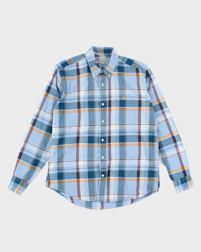 Y2k 00s Brooks Brothers Checked Long Sleeve Shirt - L
