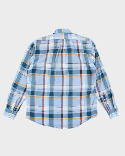 Y2k 00s Brooks Brothers Checked Long Sleeve Shirt - L