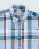 Y2k 00s Brooks Brothers Checked Long Sleeve Shirt - L