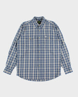Vintage 2000's Timberland Button Up Flannel Shirt - M