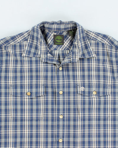 Vintage 2000's Timberland Button Up Flannel Shirt - M