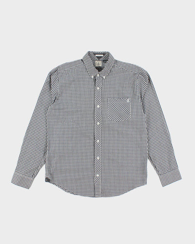 Vintage 2000's Volcom Button Up Check Shirt - M