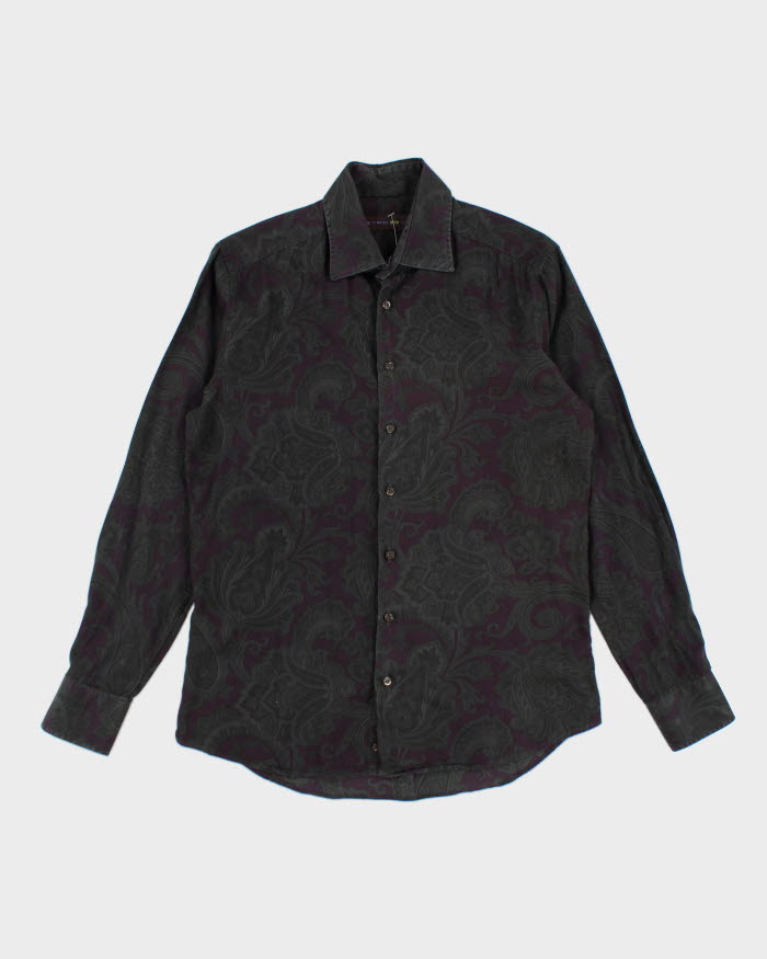 Vintage 2000's Etro Button Up Patterned Shirt - M