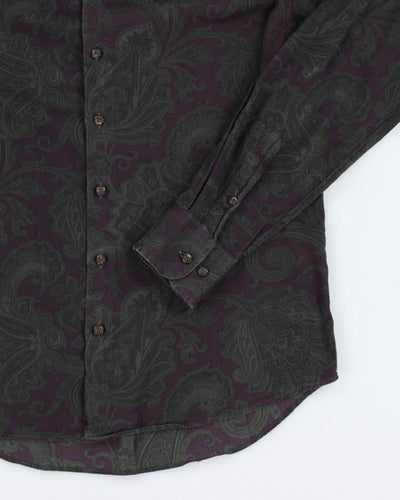 Vintage 2000's Etro Button Up Patterned Shirt - M