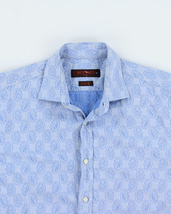 Vintage 2000's Etro Button Up Patterned Shirt - L