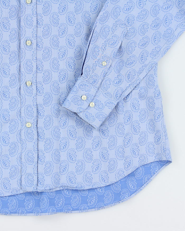 Vintage 2000's Etro Button Up Patterned Shirt - L