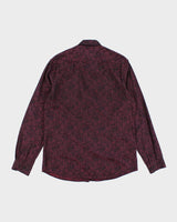 Y2k 00s Le Chateau Floral Shirt - L