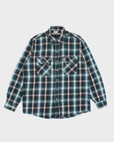 Vintage 90's Heavyweight Flannel Shirt - L