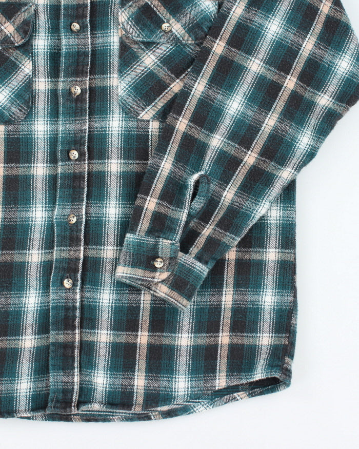 Vintage 90's Heavyweight Flannel Shirt - L