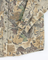 Vintage 90's Fiver Brother Heavyweight Camouflage Flannel Shirt - XL