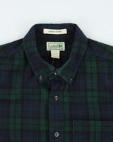Vintage 90's L.L. Bean Button Up Flannel Shirt - M