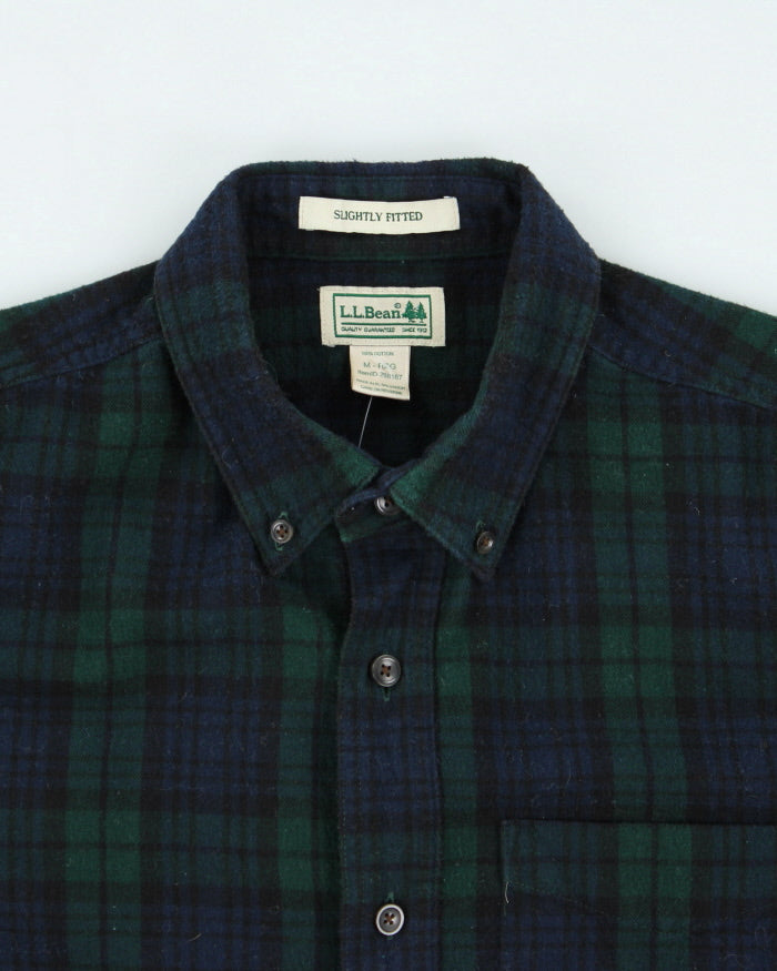 Vintage 90's L.L. Bean Button Up Flannel Shirt - M