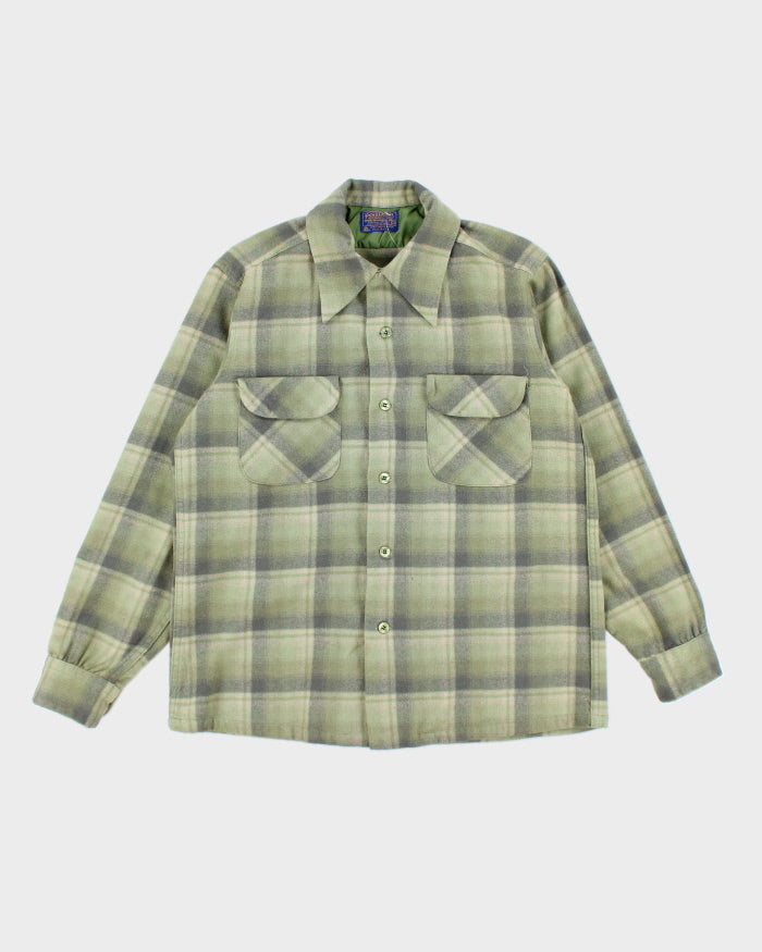 Vintage 70's Pendleton Button Up Flannel Shirt - M