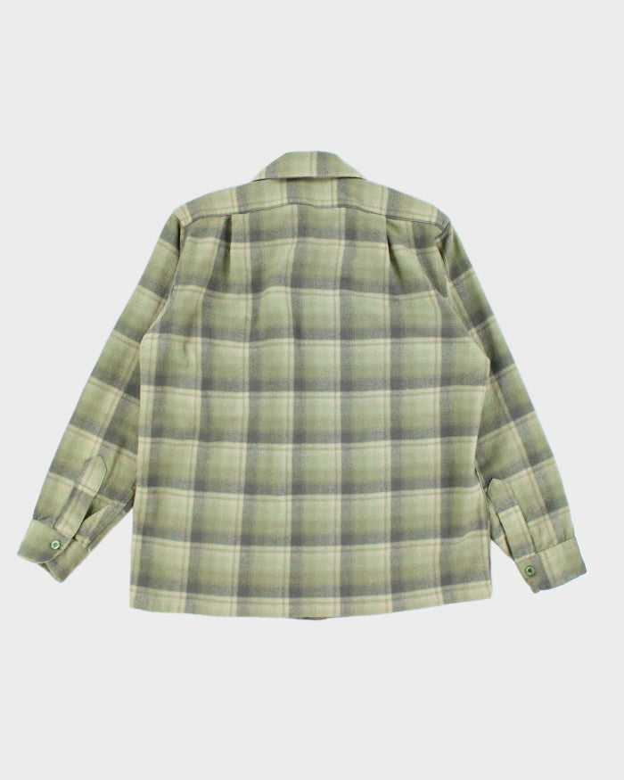 Vintage 70's Pendleton Button Up Flannel Shirt - M