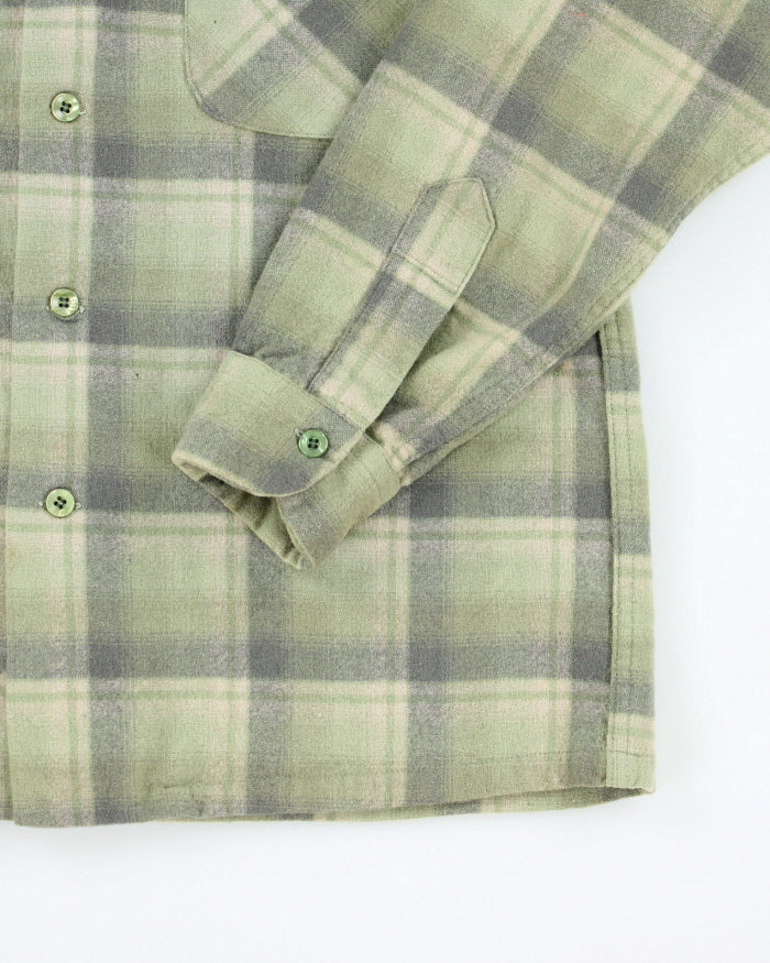 Vintage 70's Pendleton Button Up Flannel Shirt - M