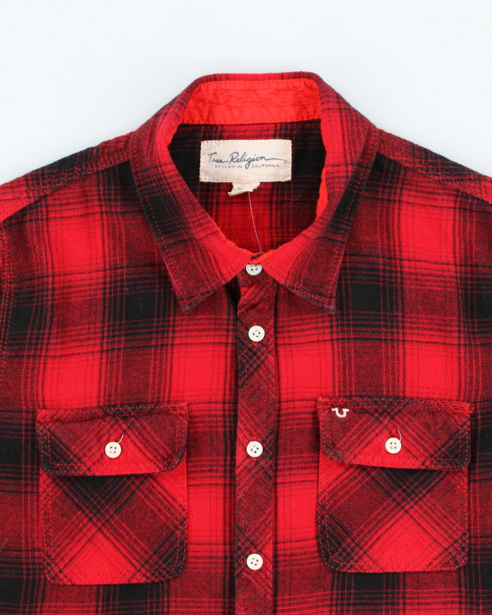 Vintage 2000's True Religion Lightweight Flannel Shirt - L