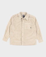 Afends Beige Corduroy Shirt - M