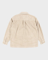 Afends Beige Corduroy Shirt - M