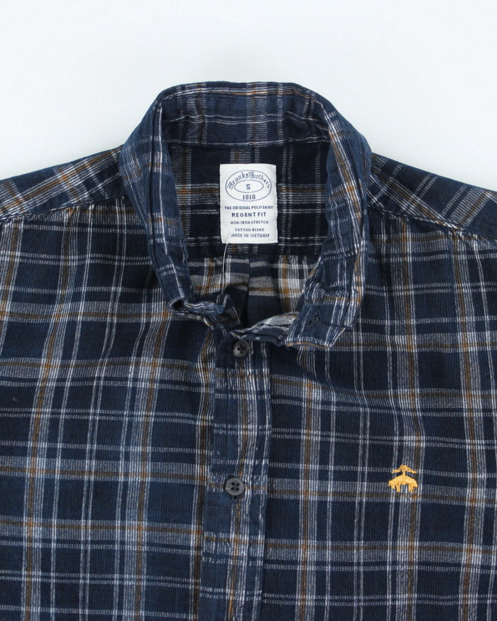 Brooks Brothers Checked Corduroy Shirt - S
